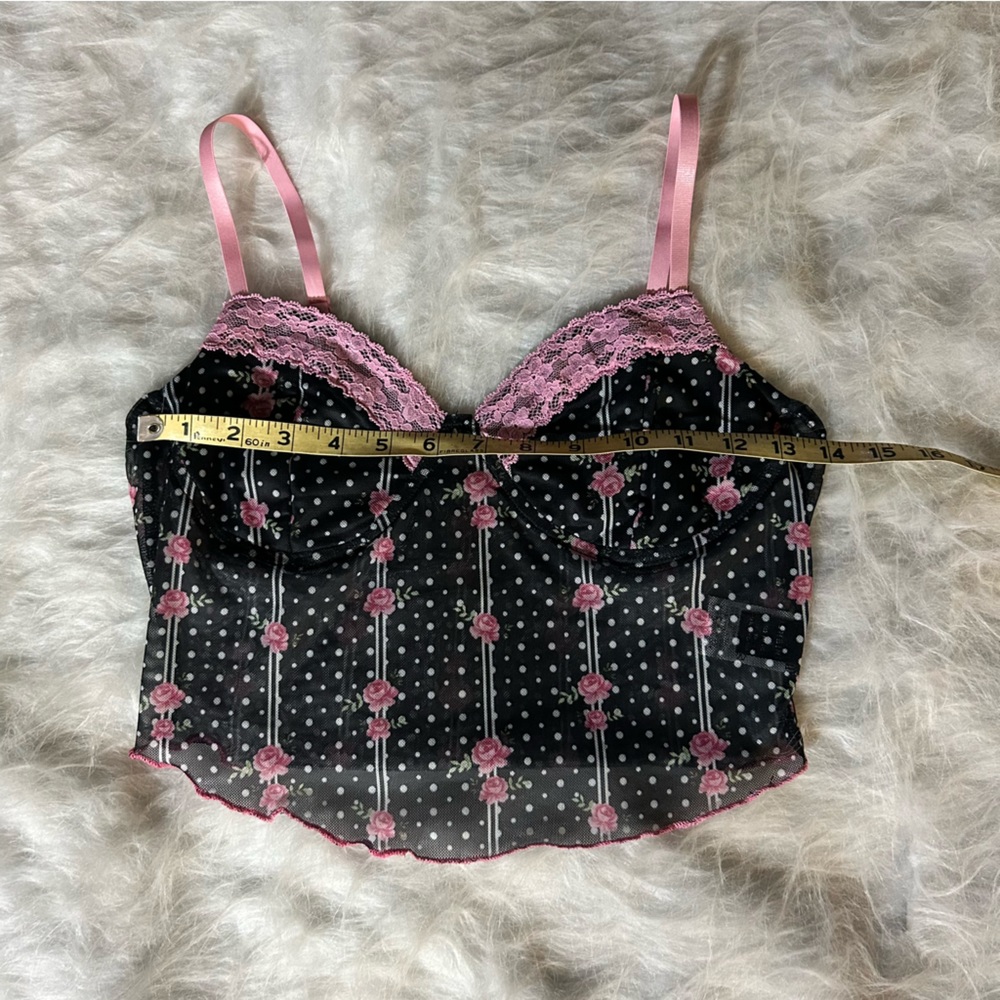 Polka dot tank top